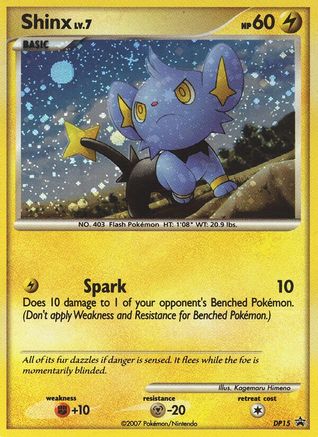 Shinx (DP15) [Diamond & Pearl: Black Star Promos] - Trinity Hobby