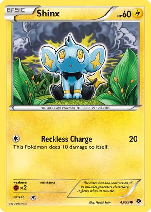 Shinx (43/99) [Black & White: Next Destinies] - Trinity Hobby