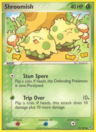 Shroomish (72/107) (Stamped) [EX: Deoxys] - Trinity Hobby