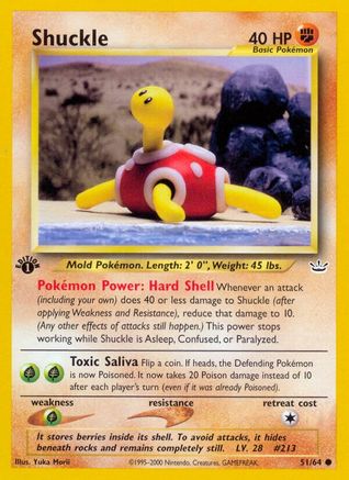 Shuckle (51/64) [Neo Revelation 1st Edition] - Trinity Hobby