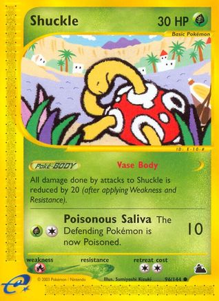 Shuckle (96/144) [Skyridge] - Trinity Hobby