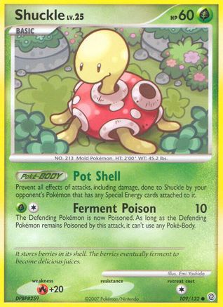 Shuckle (109/132) [Diamond & Pearl: Secret Wonders] - Trinity Hobby