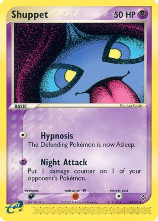 Shuppet (43/97) [EX: Dragon] - Trinity Hobby