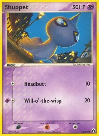 Shuppet (63/92) (Stamped) [EX: Legend Maker] - Trinity Hobby