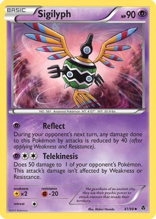 Sigilyph (41/98) [Black & White: Emerging Powers] - Trinity Hobby