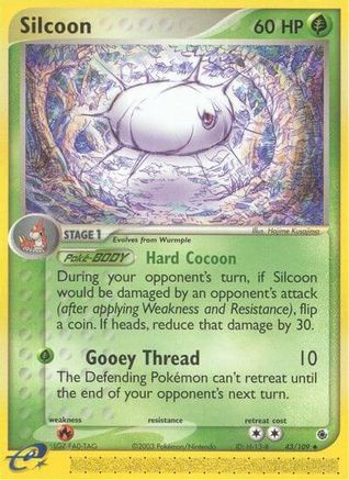 Silcoon (43/109) [EX: Ruby & Sapphire] - Trinity Hobby