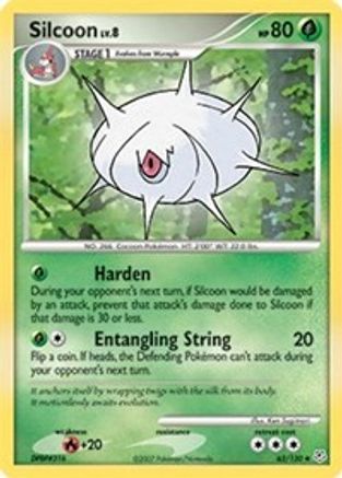 Silcoon (63/130) [Diamond & Pearl: Base Set] - Trinity Hobby
