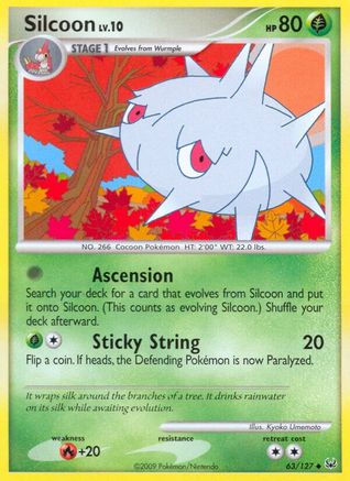 Silcoon (63/127) [Platinum: Base Set] - Trinity Hobby