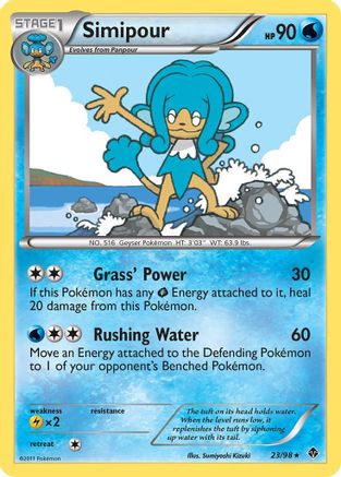 Simipour (23/98) [Black & White: Emerging Powers] - Trinity Hobby