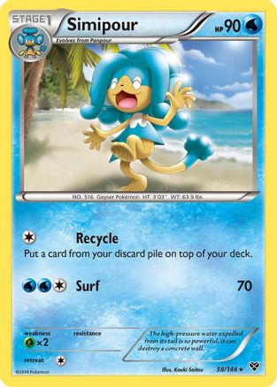 Simipour (38/146) [XY: Base Set] - Trinity Hobby