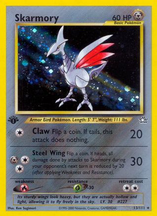 Skarmory (13/111) [Neo Genesis 1st Edition] - Trinity Hobby