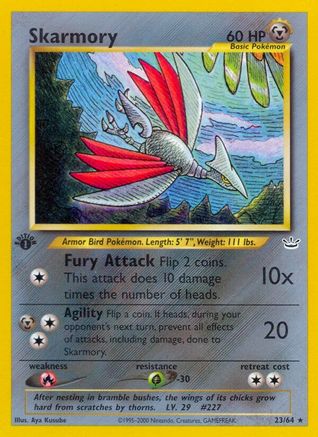 Skarmory (23/64) [Neo Revelation Unlimited] - Trinity Hobby