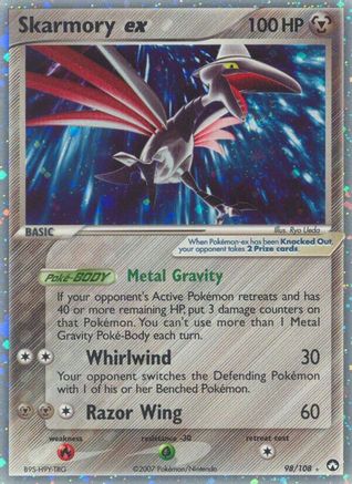 Skarmory ex (98/108) [EX: Power Keepers] - Trinity Hobby