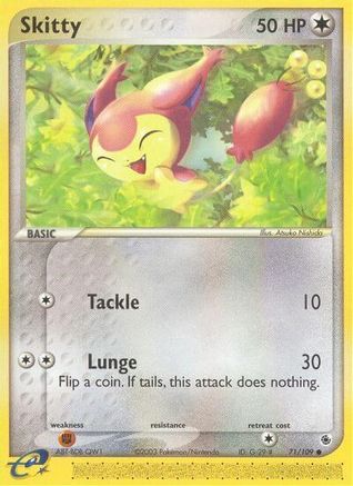 Skitty (71/109) [EX: Ruby & Sapphire] - Trinity Hobby