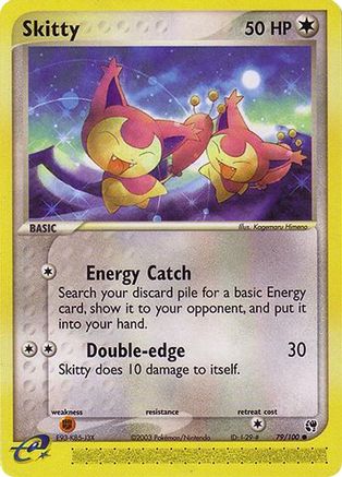 Skitty (79/100) [EX: Sandstorm] - Trinity Hobby
