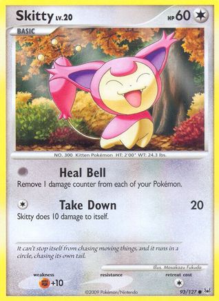 Skitty (93/127) [Platinum: Base Set] - Trinity Hobby