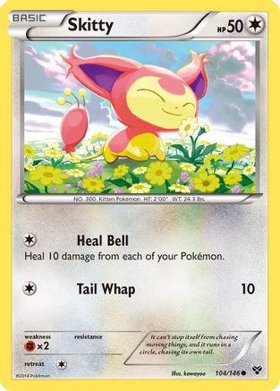 Skitty (104/146) [XY: Base Set] - Trinity Hobby