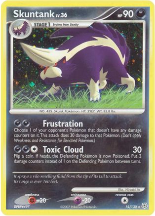 Skuntank (15/130) [Diamond & Pearl: Base Set] - Trinity Hobby