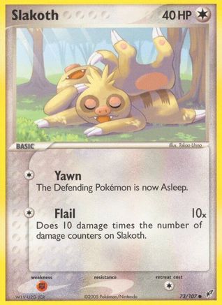 Slakoth (73/107) [EX: Deoxys] - Trinity Hobby