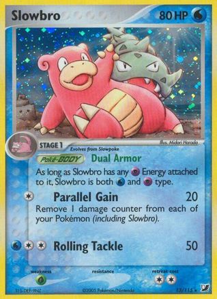 Slowbro (13/115) (Stamped) [EX: Unseen Forces] - Trinity Hobby