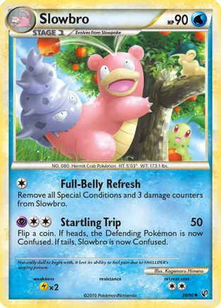 Slowbro (38/90) [HeartGold & SoulSilver: Undaunted] - Trinity Hobby