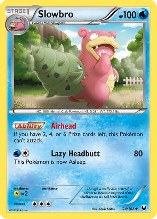 Slowbro (24/108) [Black & White: Dark Explorers] - Trinity Hobby