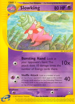 Slowking (34/147) [Aquapolis] - Trinity Hobby
