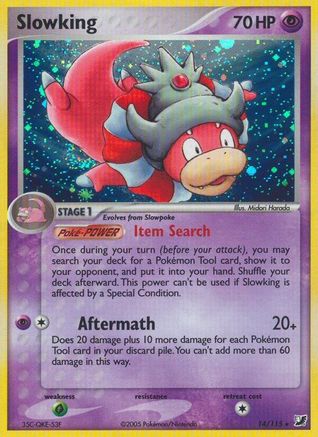 Slowking (14/115) (Stamped) [EX: Unseen Forces] - Trinity Hobby