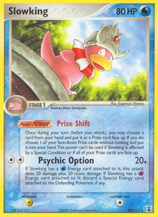 Slowking (28/113) (Stamped) [EX: Delta Species] - Trinity Hobby