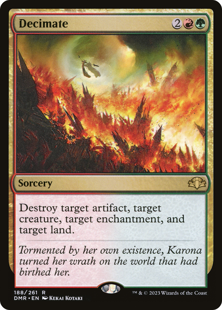 Decimate [Dominaria Remastered] - Trinity Hobby