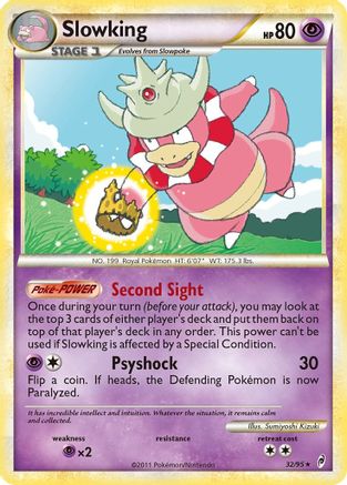 Slowking (32/95) [HeartGold & SoulSilver: Call of Legends] - Trinity Hobby