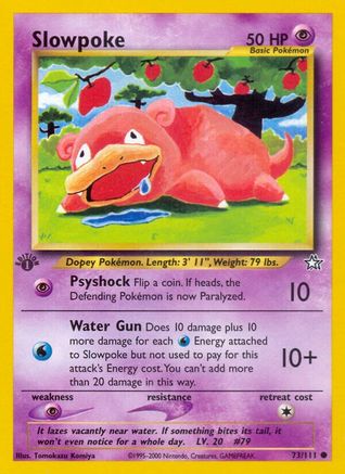 Slowpoke (73/111) [Neo Genesis 1st Edition] - Trinity Hobby