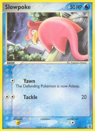 Slowpoke (83/113) (Stamped) [EX: Delta Species] - Trinity Hobby