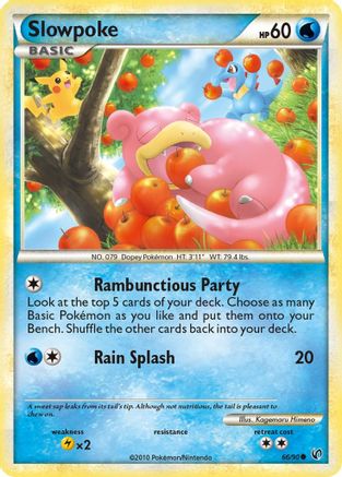 Slowpoke (66/90) [HeartGold & SoulSilver: Undaunted] - Trinity Hobby