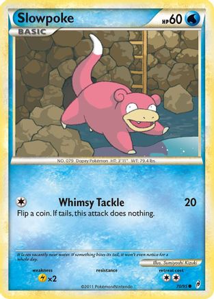 Slowpoke (70/95) [HeartGold & SoulSilver: Call of Legends] - Trinity Hobby