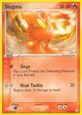 Slugma (77/109) (Stamped) [EX: Team Rocket Returns] - Trinity Hobby