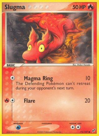 Slugma (75/107) (Stamped) [EX: Deoxys] - Trinity Hobby