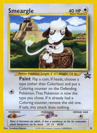 Smeargle (32) [Wizards of the Coast: Black Star Promos] - Trinity Hobby