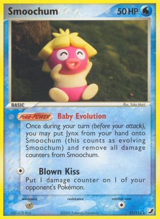 Smoochum (31/115) (Stamped) [EX: Unseen Forces] - Trinity Hobby