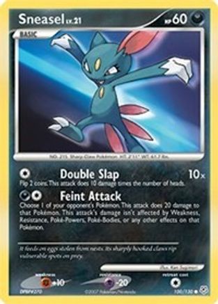 Sneasel (100/130) [Diamond & Pearl: Base Set] - Trinity Hobby