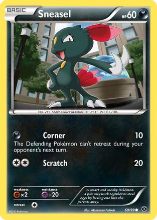 Sneasel (69/99) [Black & White: Next Destinies] - Trinity Hobby