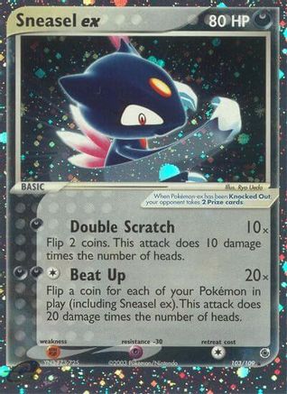 Sneasel ex (103/109) [EX: Ruby & Sapphire] - Trinity Hobby
