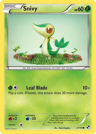 Snivy (2/114) [Black & White: Base Set] - Trinity Hobby