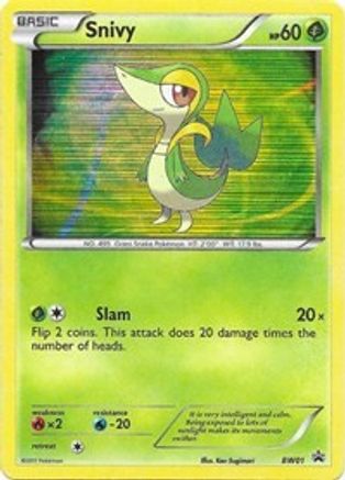 Snivy (BW01) [Black & White: Black Star Promos] - Trinity Hobby