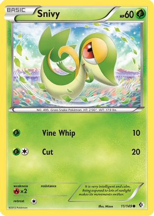 Snivy (11/149) [Black & White: Boundaries Crossed] - Trinity Hobby