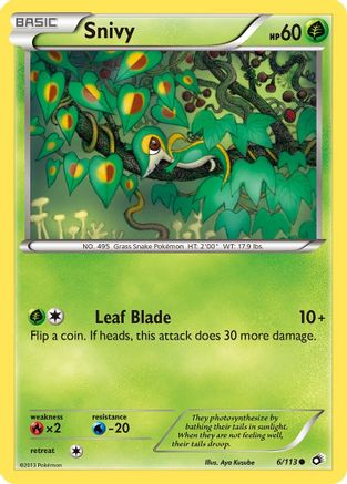 Snivy (6/113) [Black & White: Legendary Treasures] - Trinity Hobby