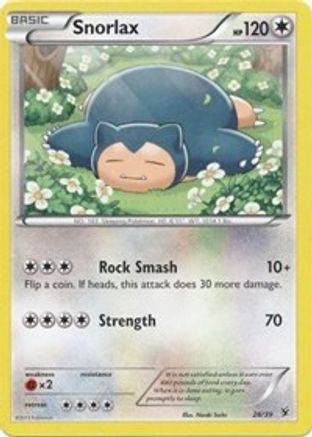 Snorlax (26/39) [XY: Kalos Starter Set] - Trinity Hobby