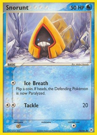 Snorunt (73/101) [EX: Hidden Legends] - Trinity Hobby