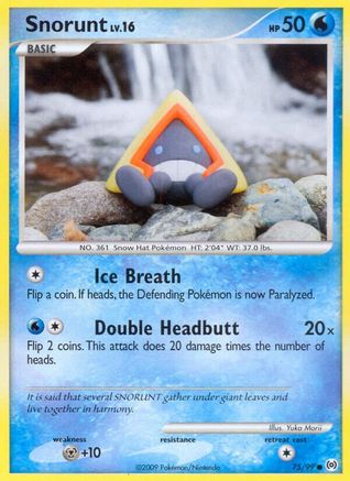 Snorunt (75/99) [Platinum: Arceus] - Trinity Hobby