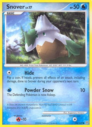 Snover (74/100) [Diamond & Pearl: Stormfront] - Trinity Hobby